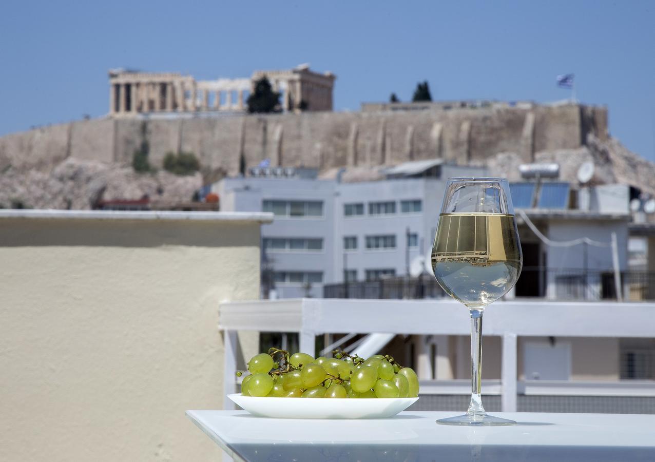Acropolis View Penthouse Apartment By Ghh أثينا المظهر الخارجي الصورة